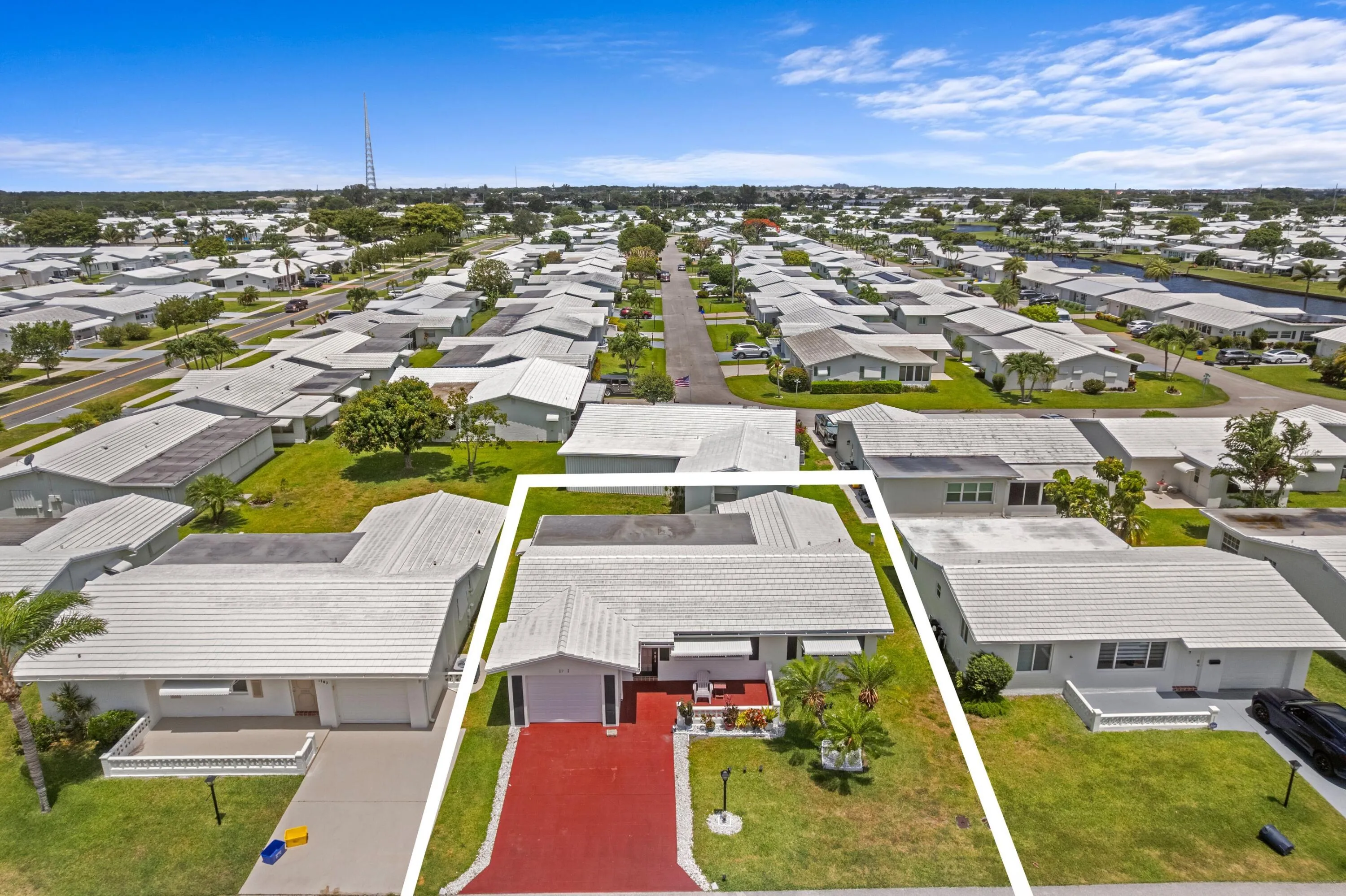 Aerial Neighborhood View