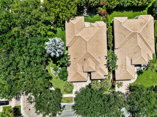Aerial View Corner Lot