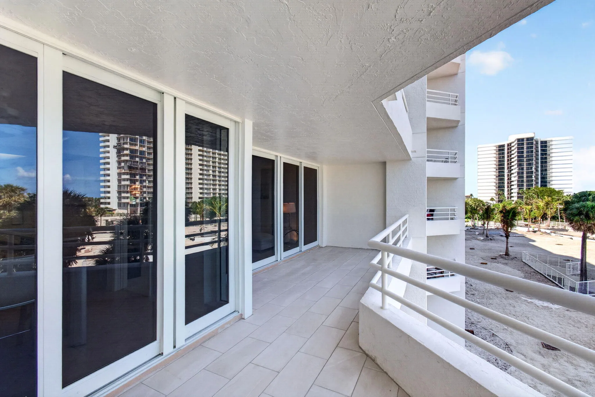 Balcony off Living & Kitchen