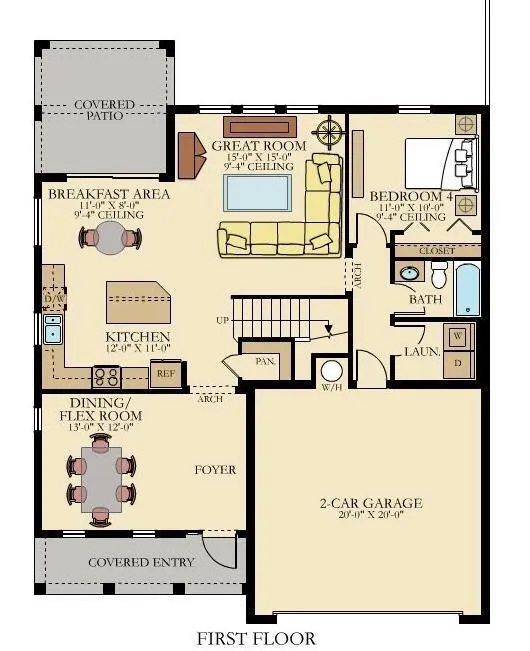 1st floor plan