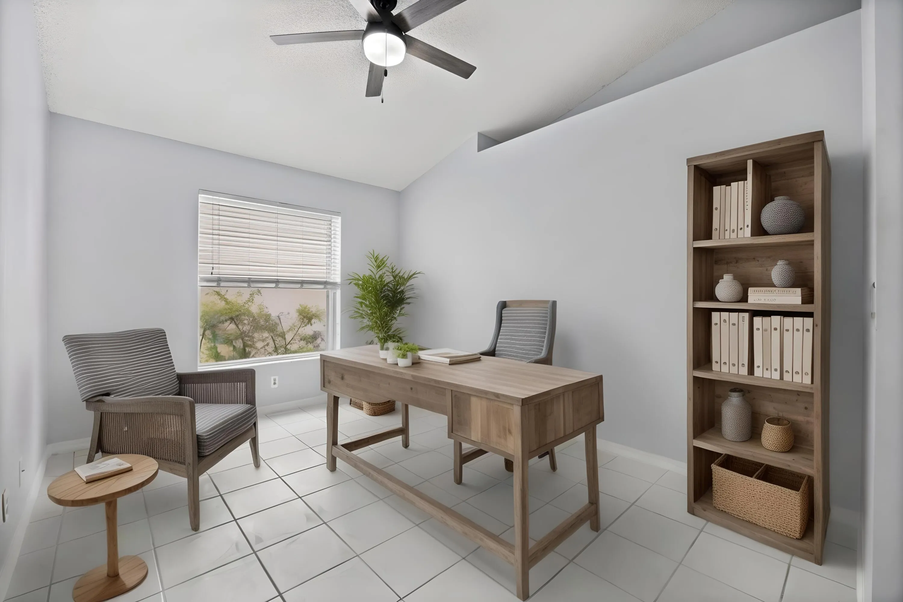 Bedroom 3/den/office, virtually staged