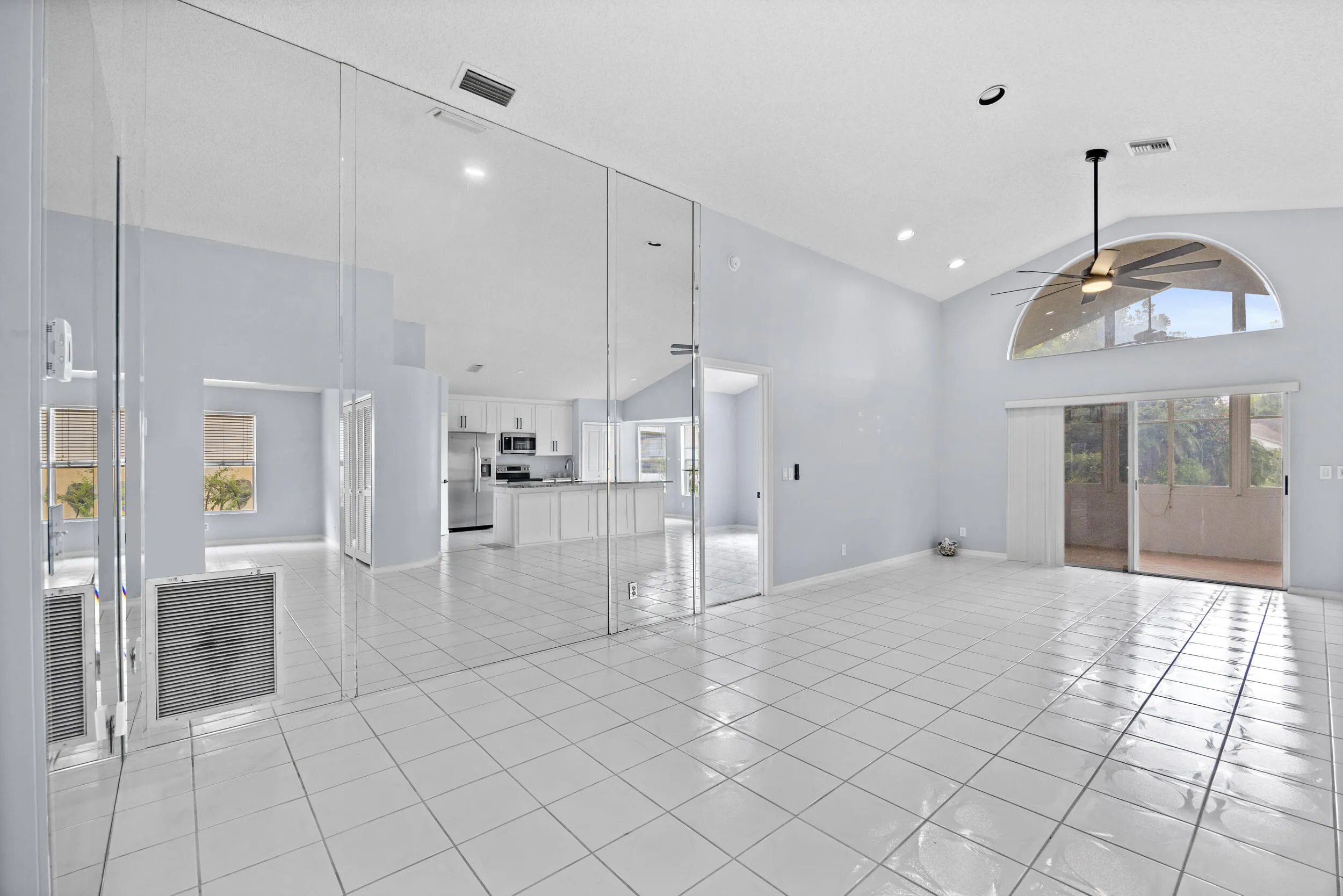 Dining, Living Room, Door to Primary Suite.