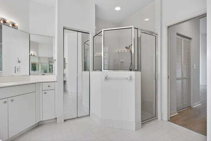 Primary separate shower