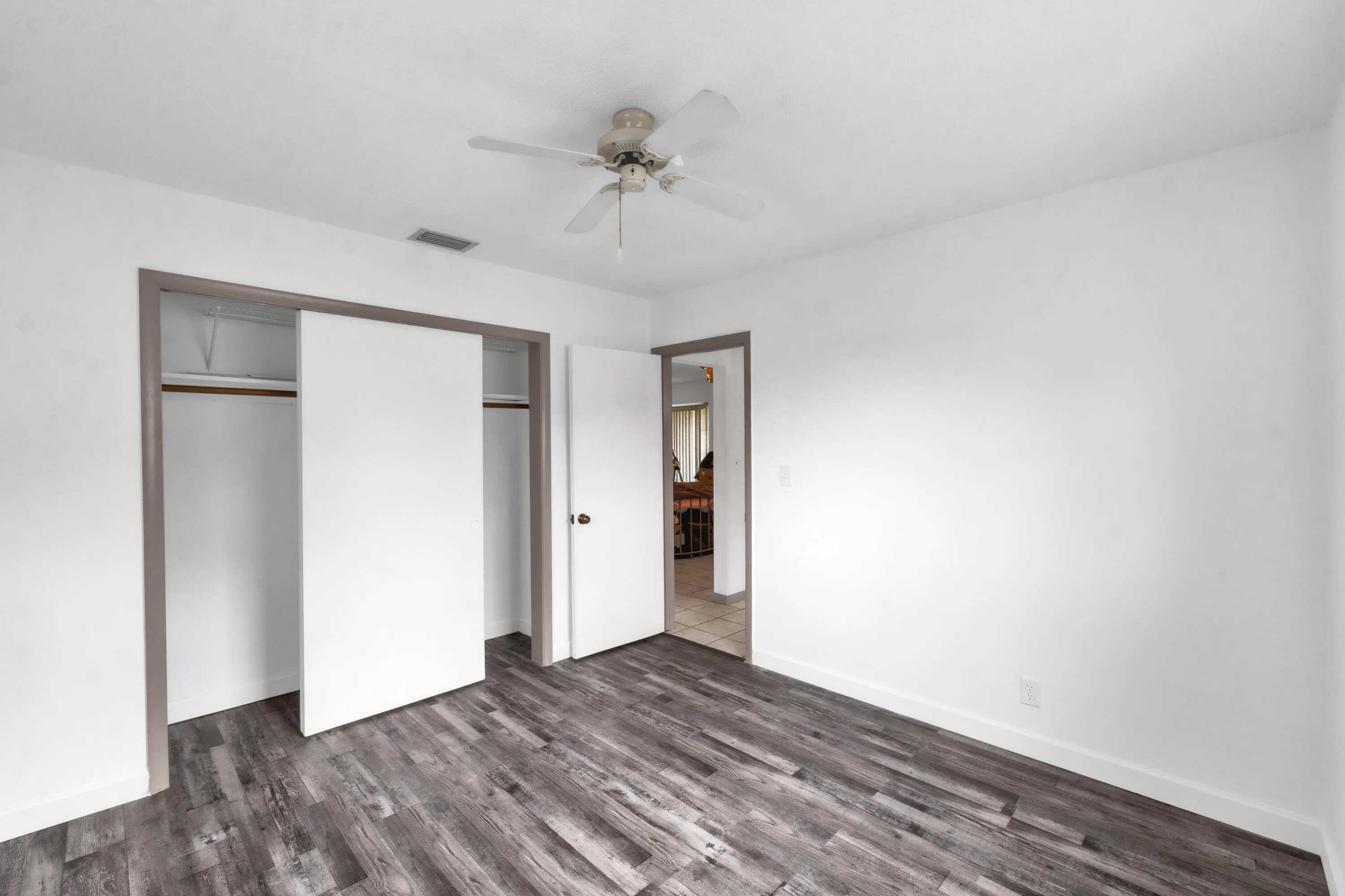 Third Bedroom with Luxury Vinyl Plank Flooring