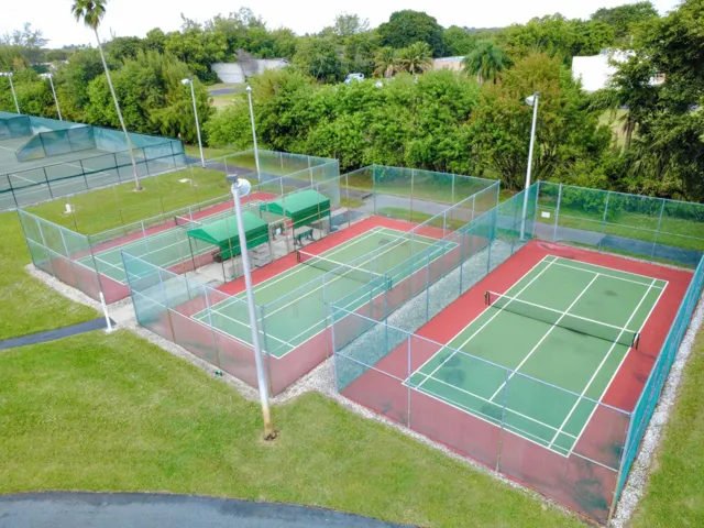 Pickleball Bird Eye View