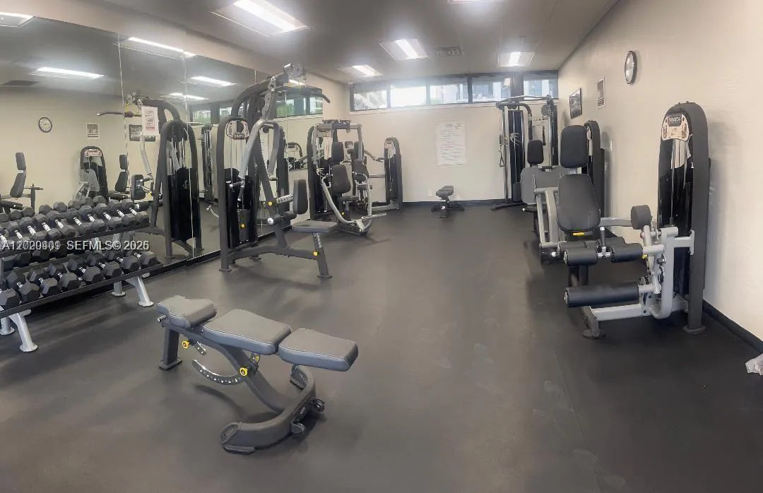 Weight room