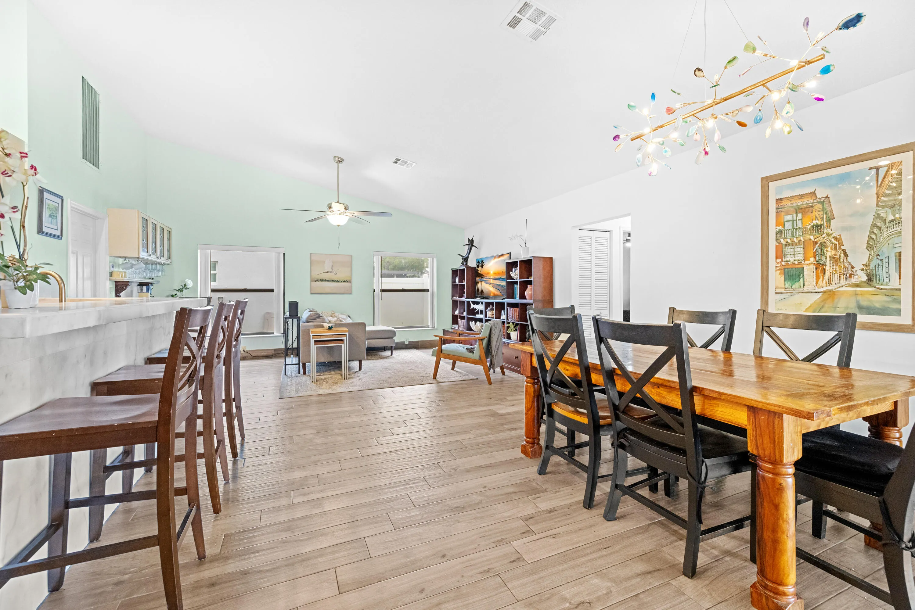 Dining area