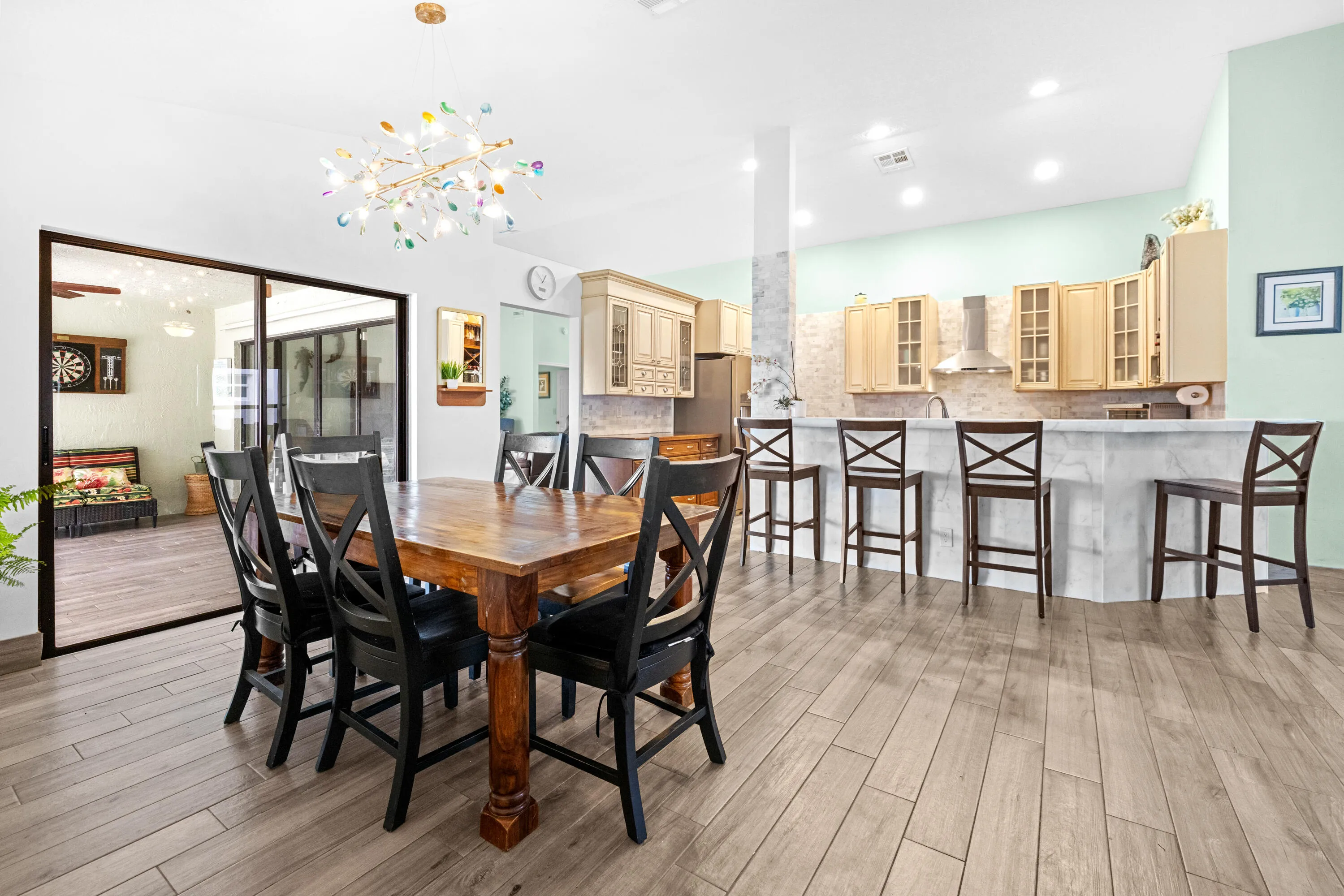 Dining area