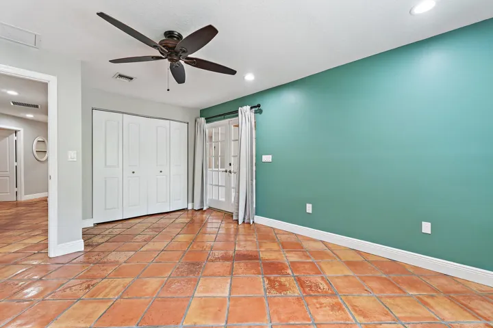 Bedroom 2 with access to sunroom