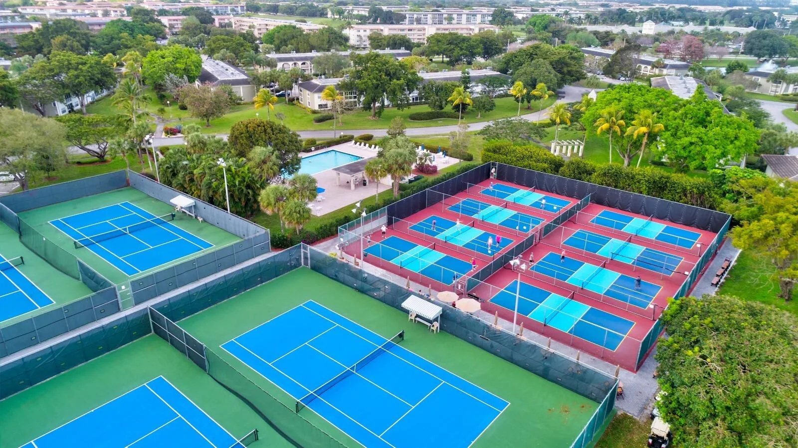 Racquet Center Aerial