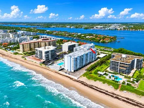 aerialofbuildingoceannandintracoastal