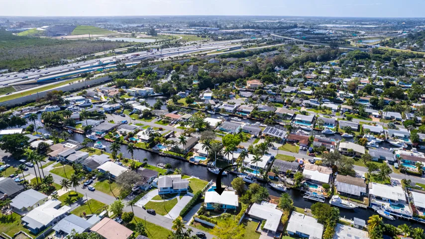 Aerial West Highway