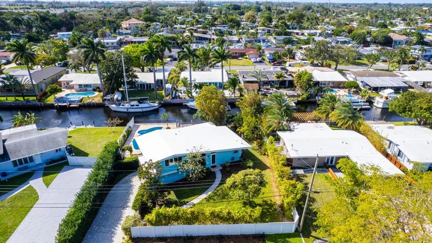 Aerial West Garden