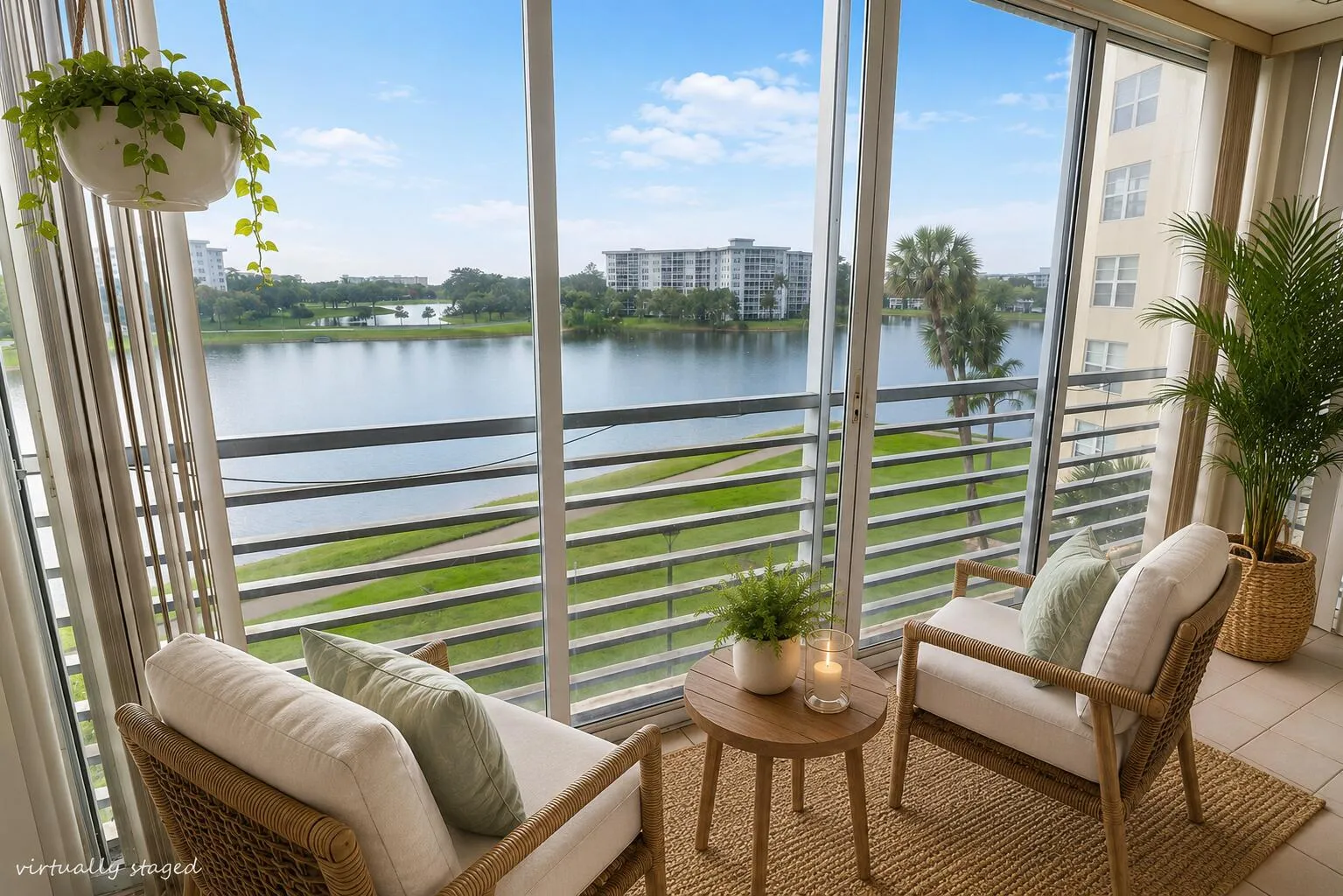 3095 virtually staged balcony
