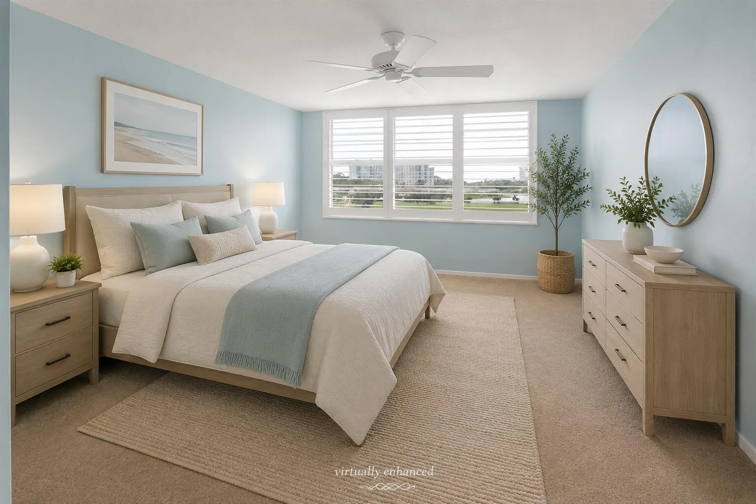 virtually stage bedroom 3095