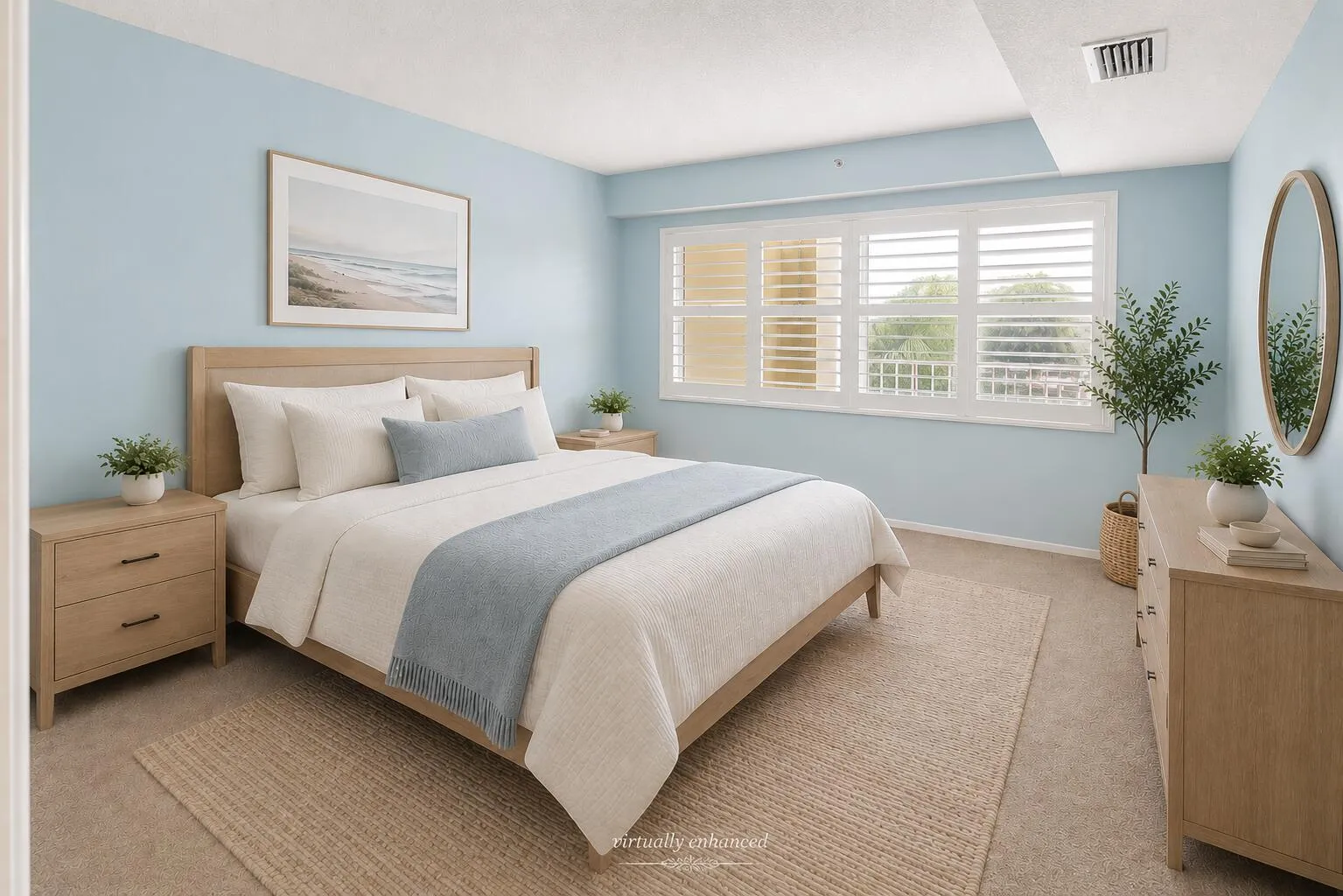 3095 virtually staged bedroom