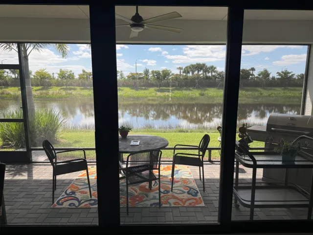 Screened lanai