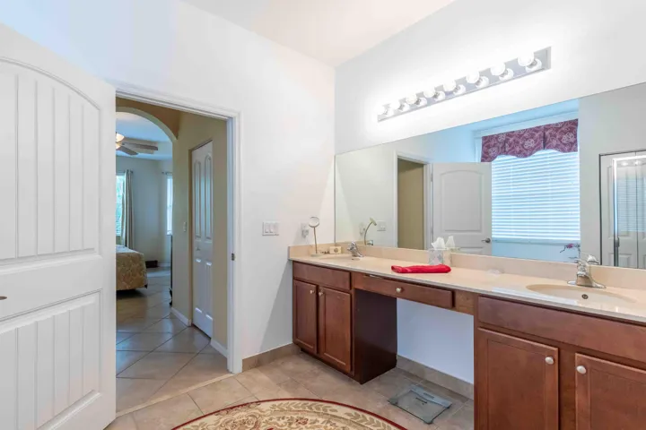 Primary Bath with dual sinks