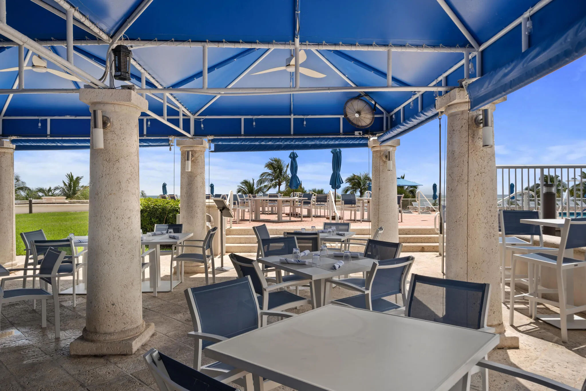 poolside restaurant