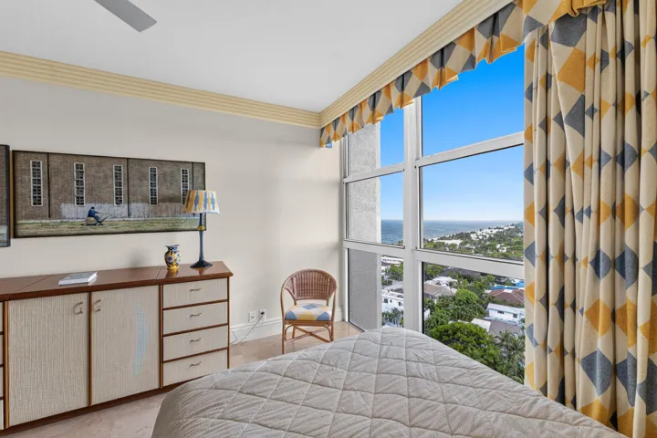 ocean view in guest room, too