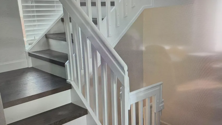 WOOD STAIRS