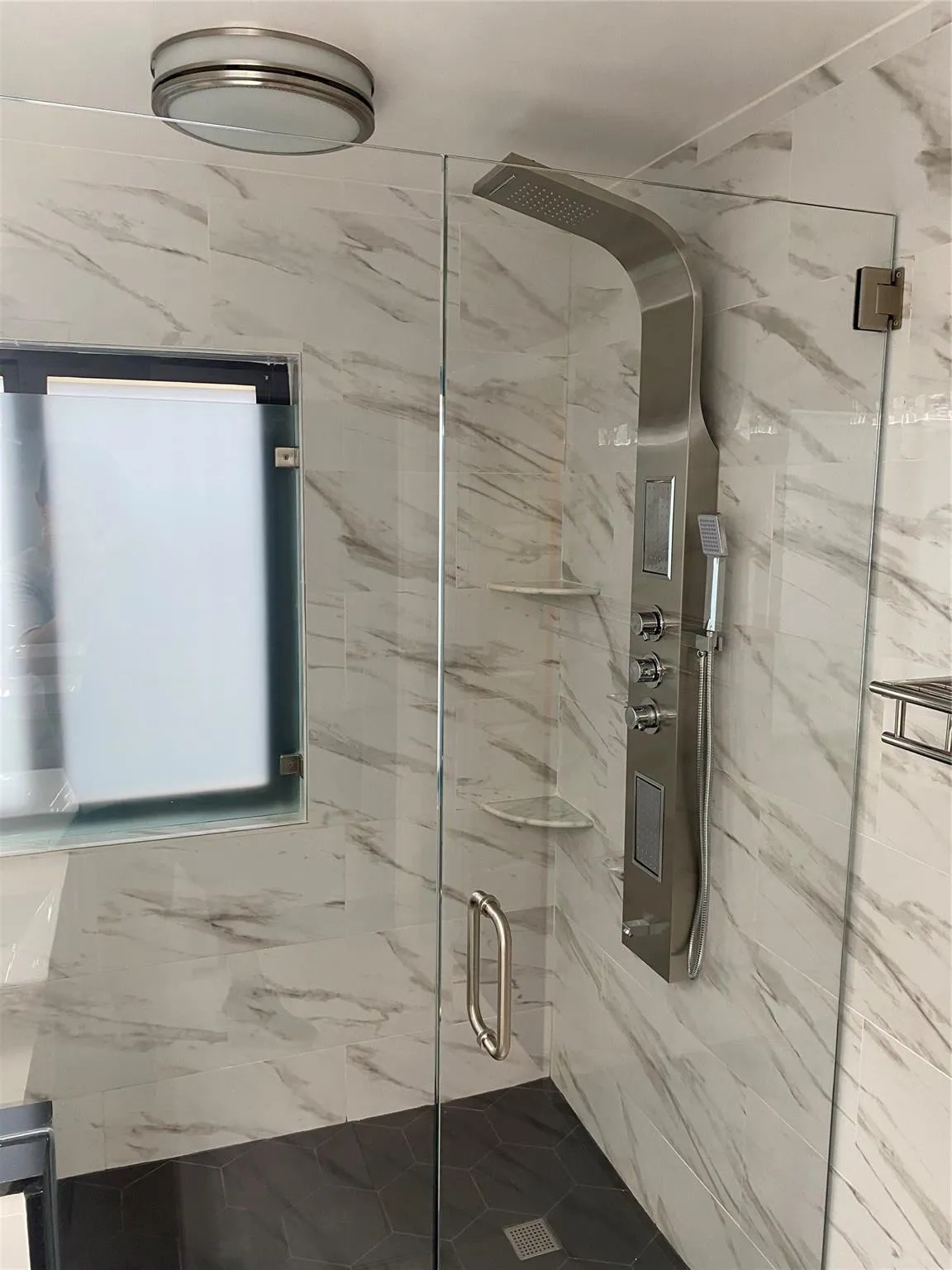 primary bath/shower