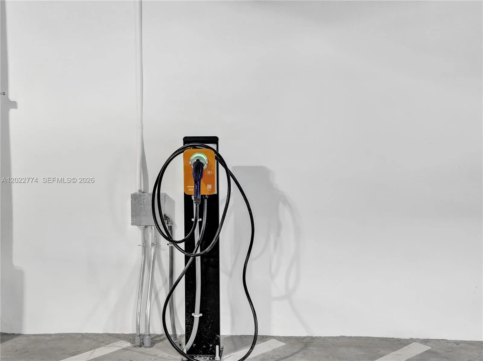 private personal electric car charging station