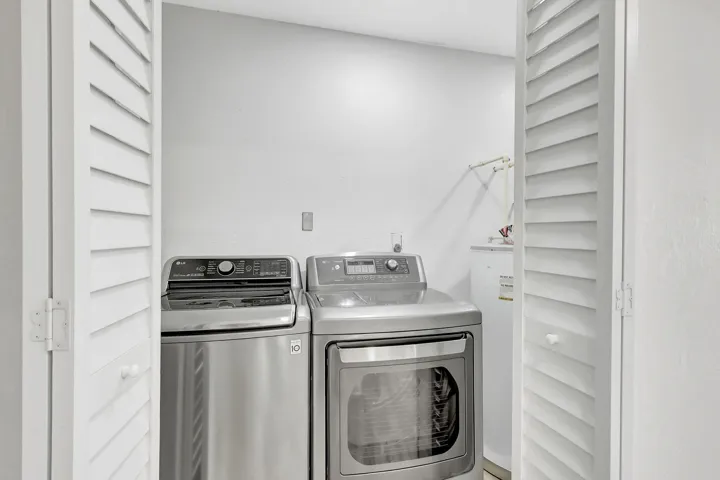 Washer and dryer