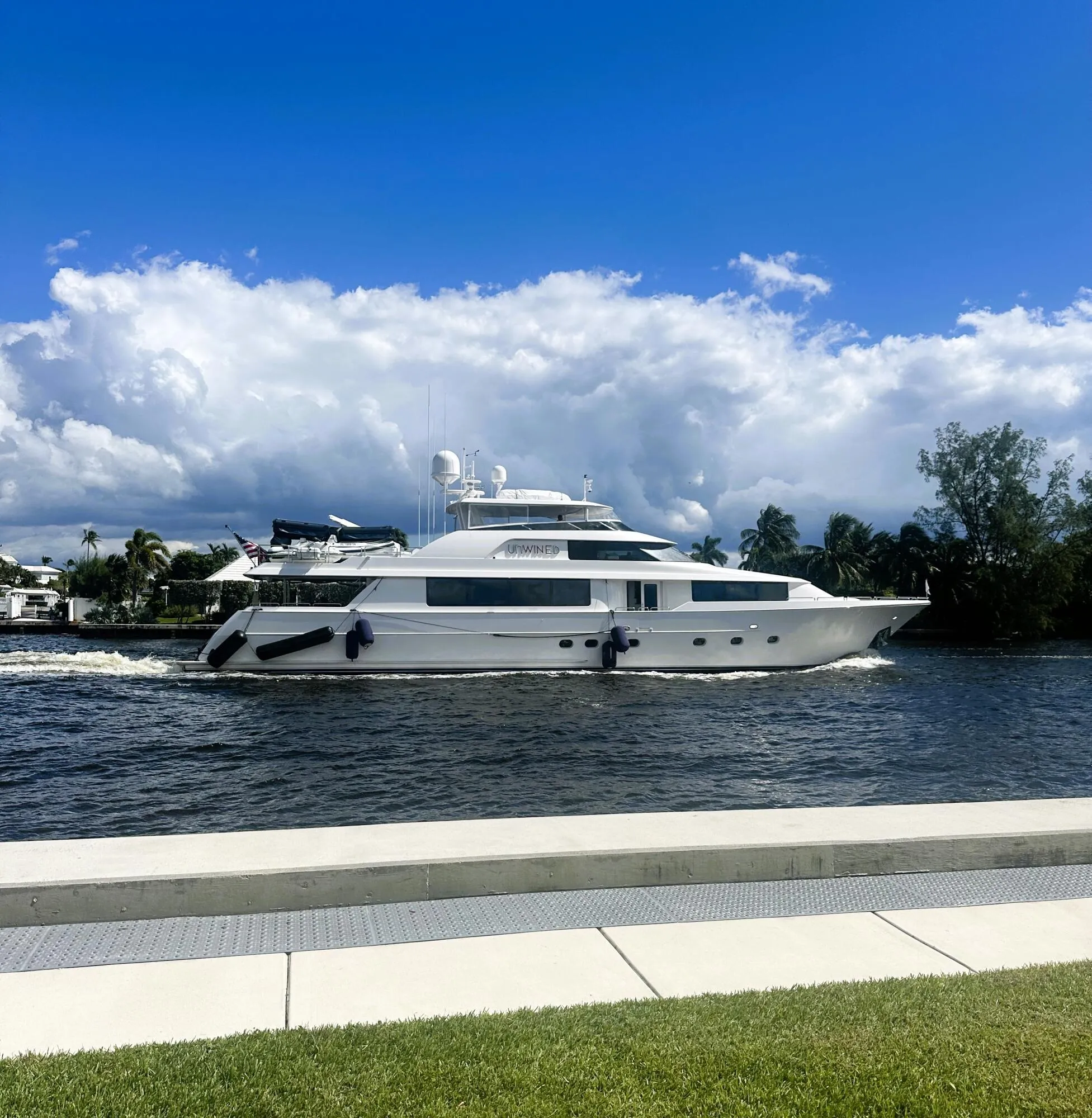 RELAX Watch The Yacht Go By!