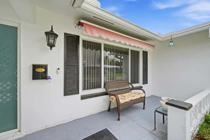 Front patio