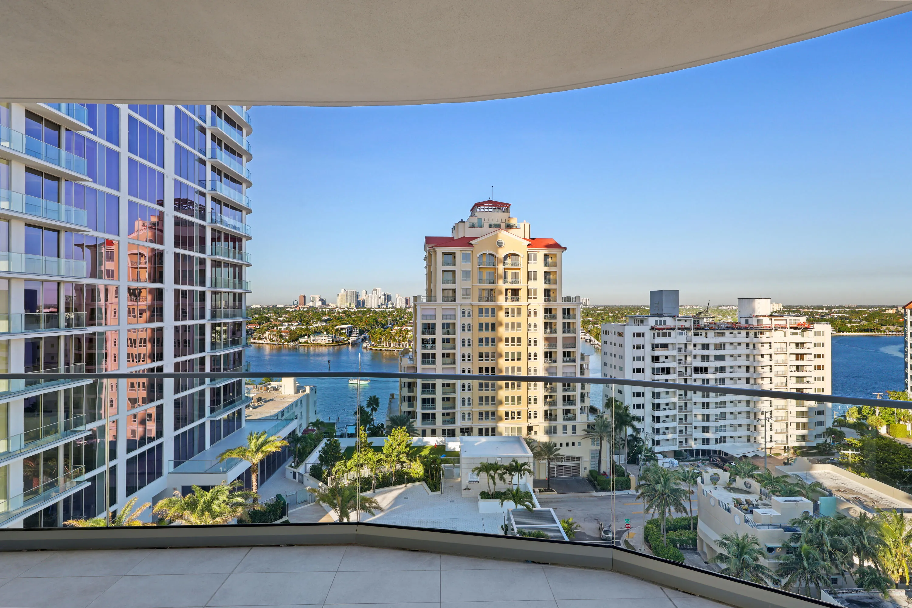 City and Water Views