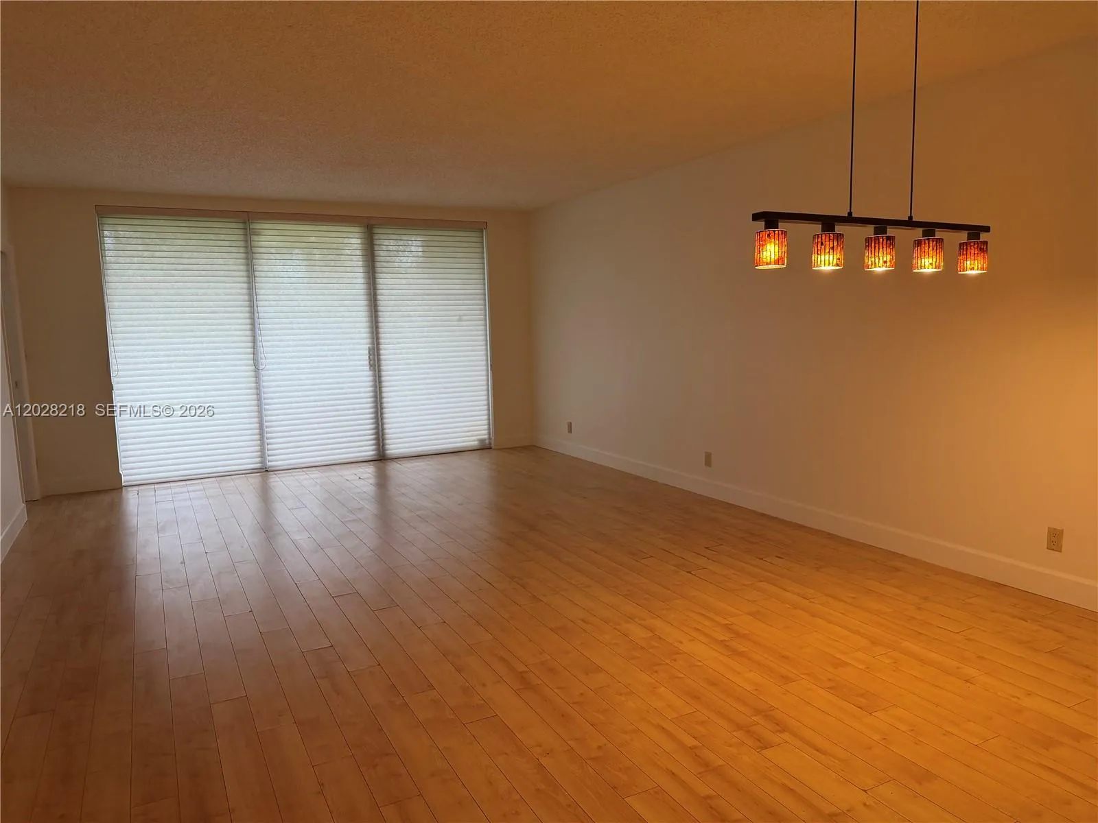 Living area Unfurnished