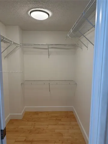1 of 2 closets in main bedroom