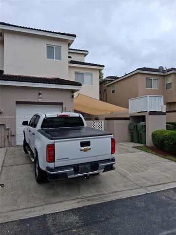 Rear view with Garage & Parking