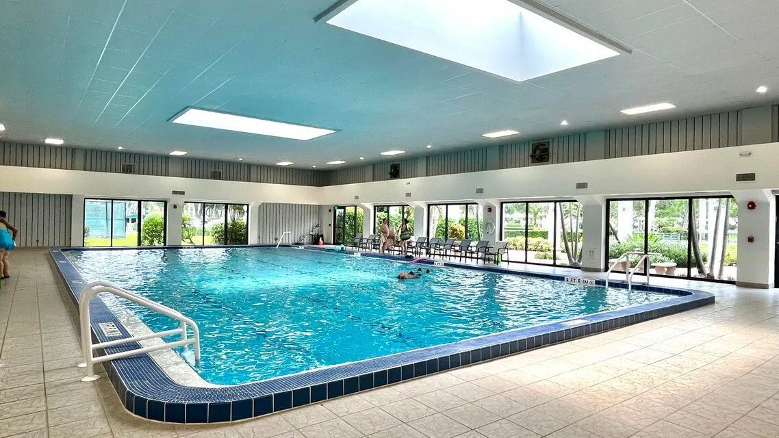 Beautiful indoor pool
