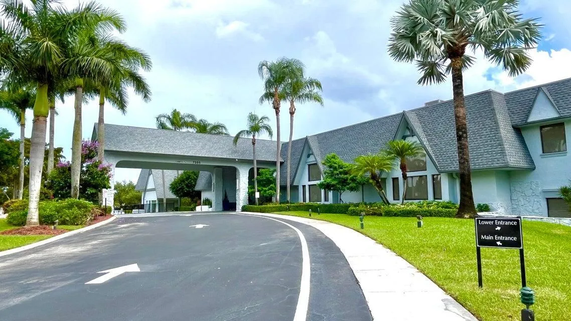 Clubhouse entrance