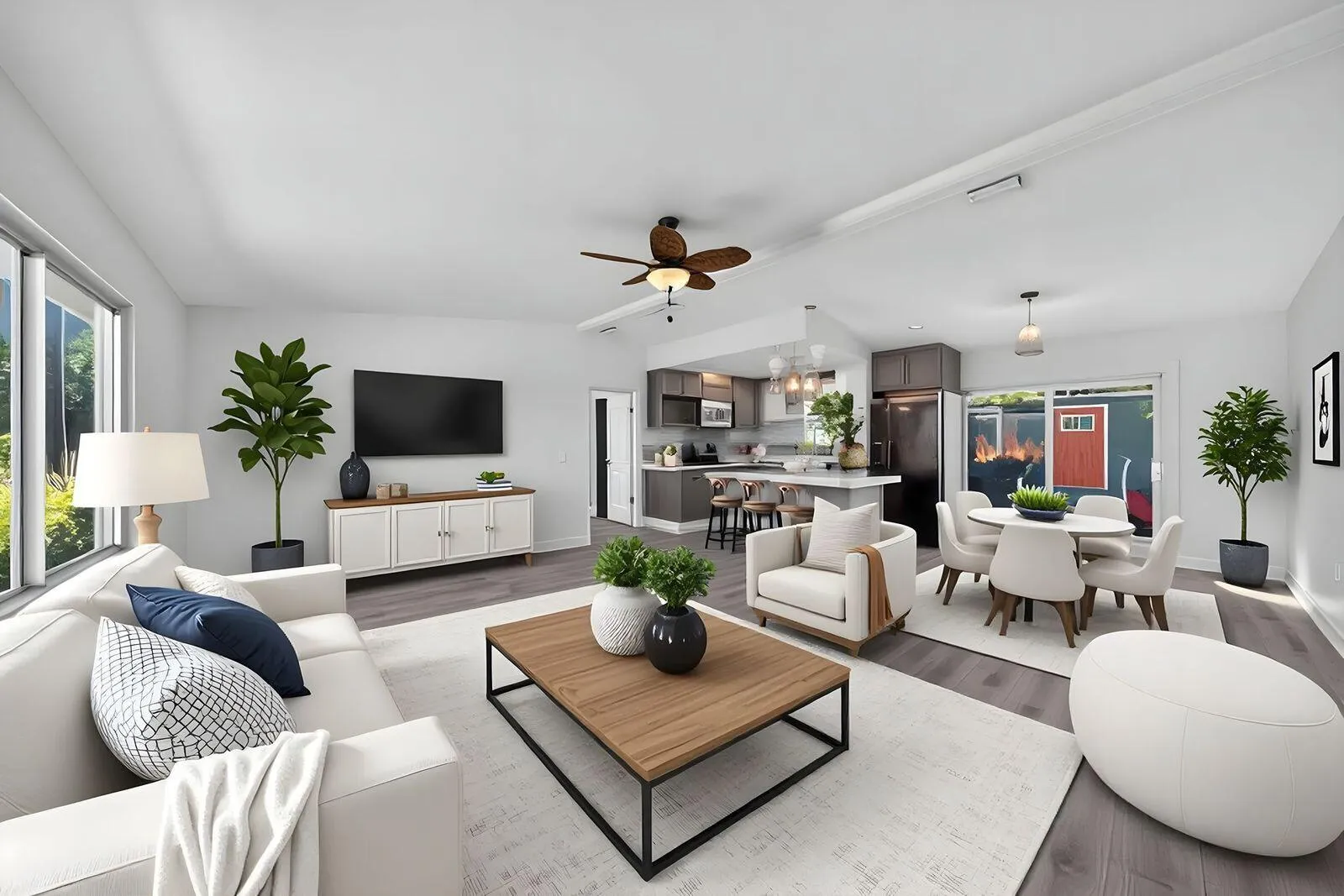 STAGED LIVING RM