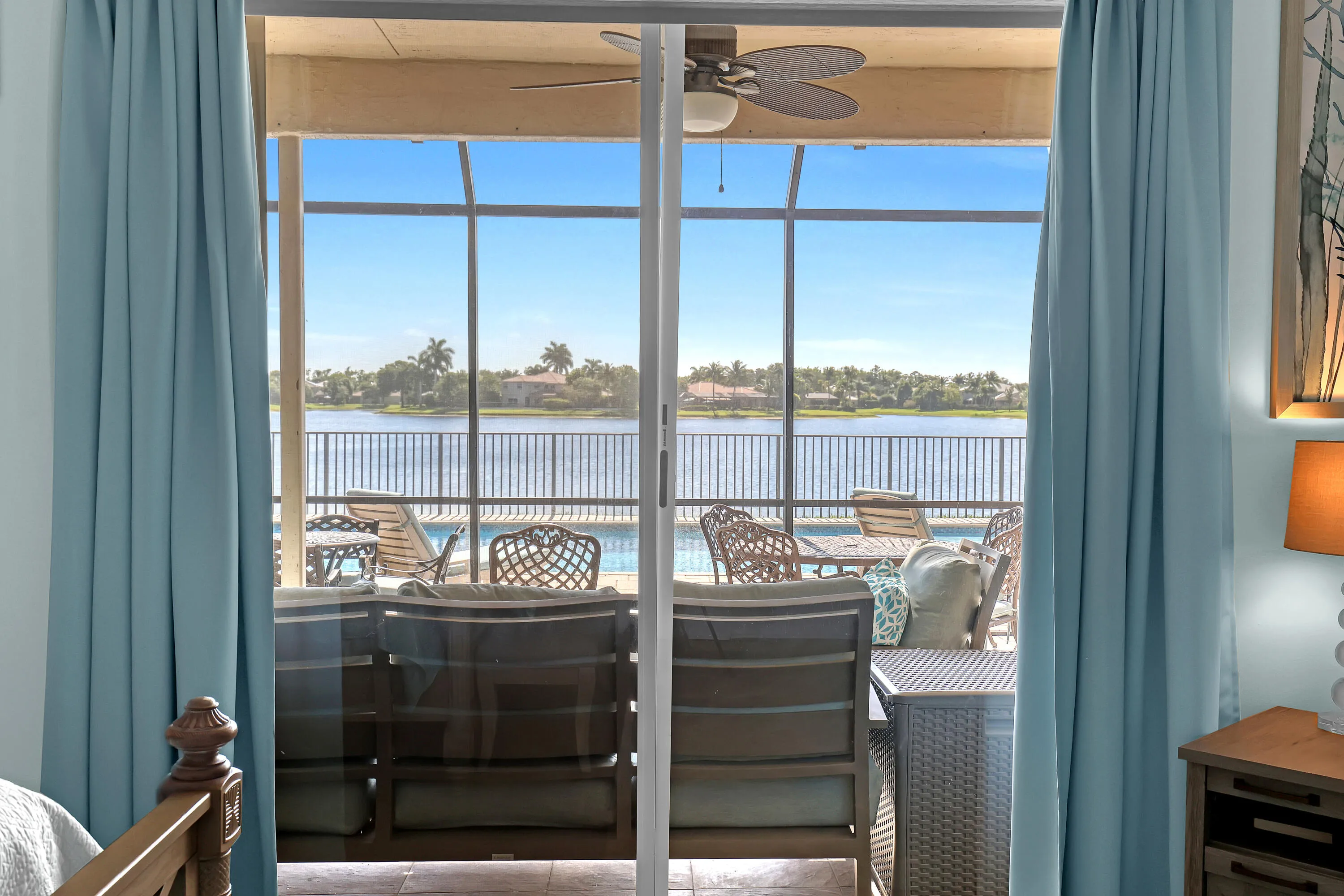 Lake view from Primary suite