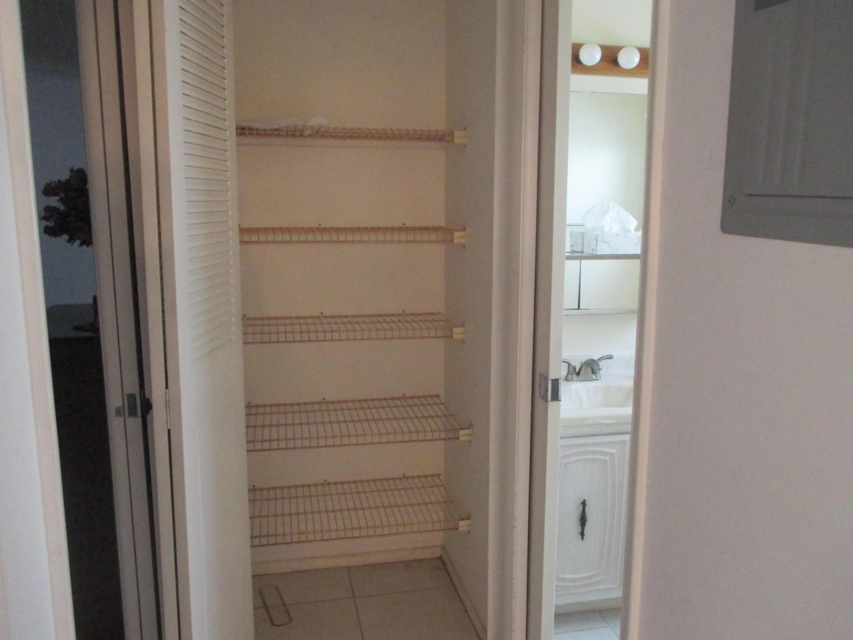 Linen/storage closet