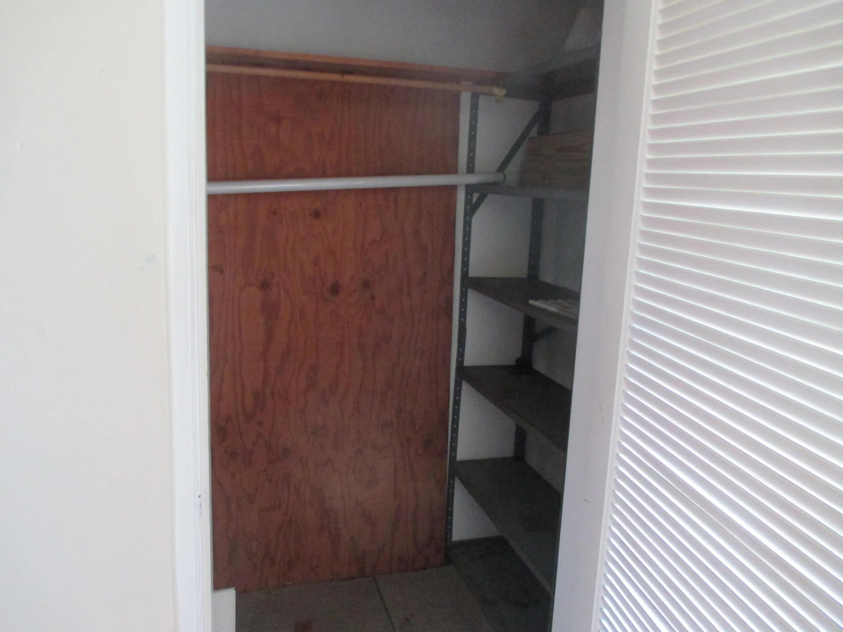 Patio Storage closet