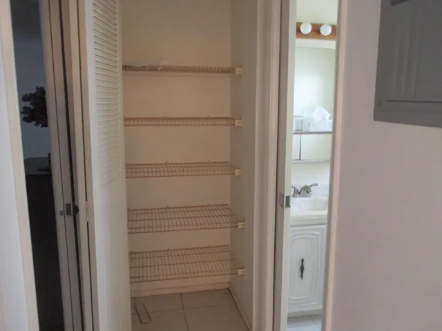 Linen/storage closet