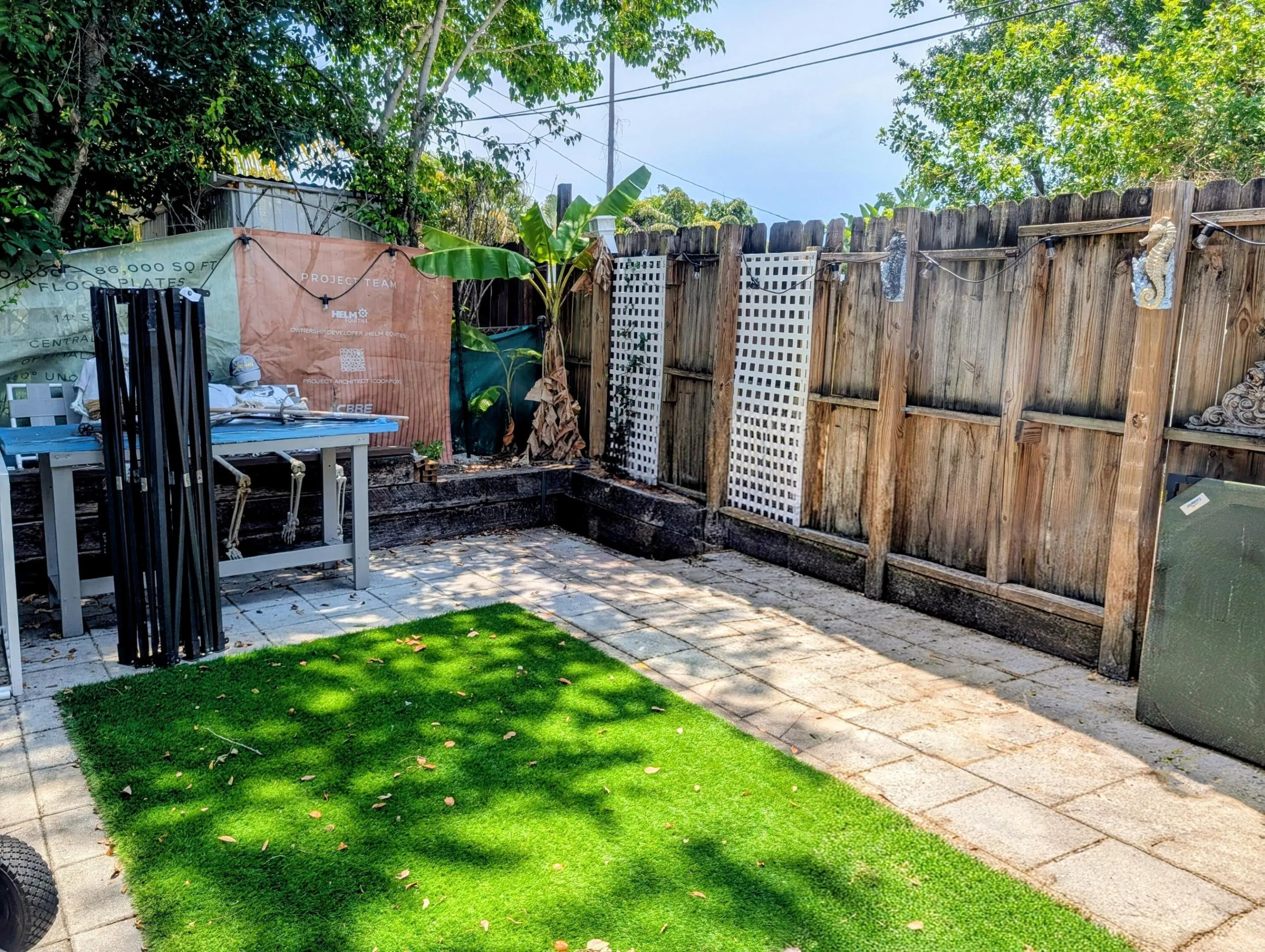 BAck UNit Patio