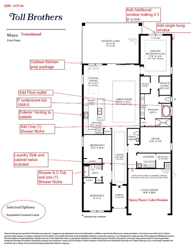 MAYA FLOORPLAN