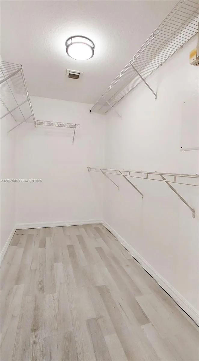 Master Bedroom's Walk-In Closet