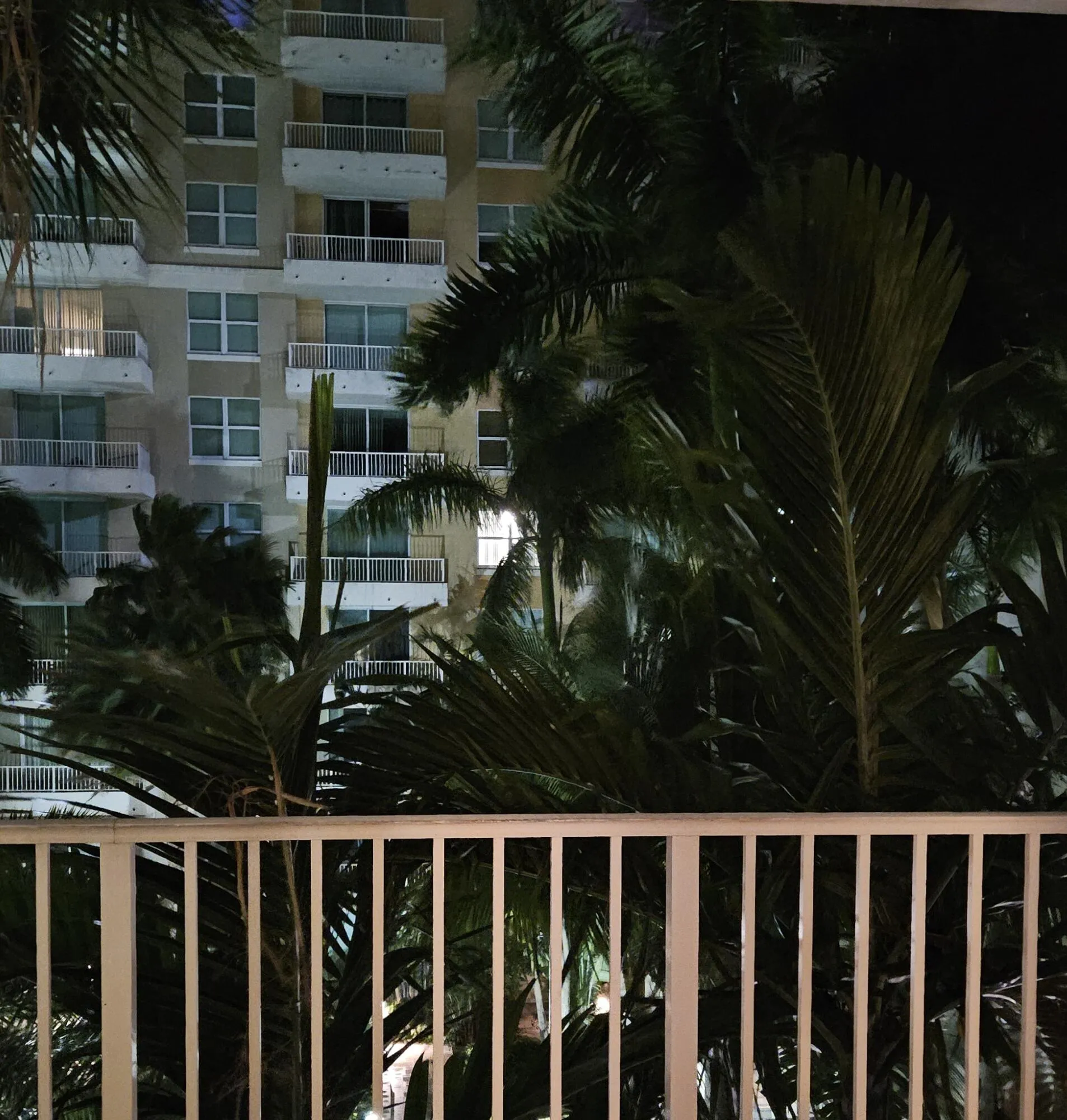 Balcony @ night