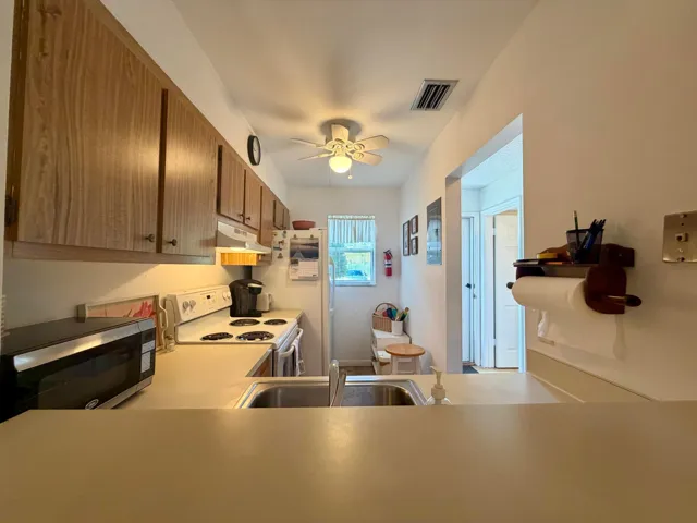 Kitchen from counter
