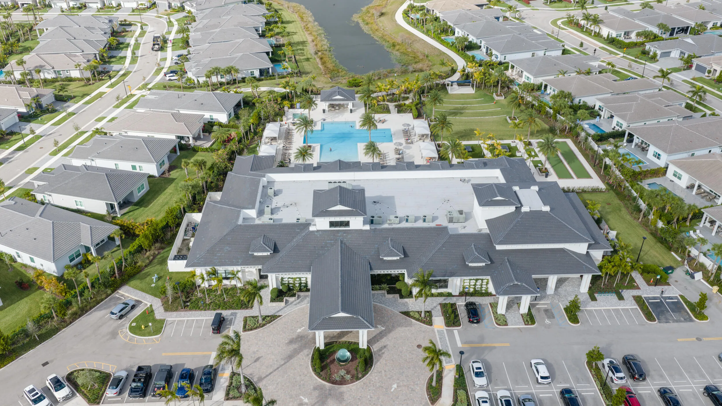 Aerial - Clubhouse
