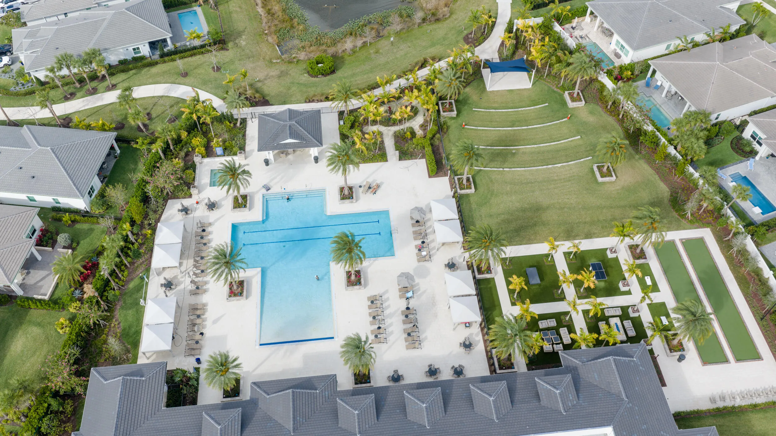 Aerial - Clubhouse