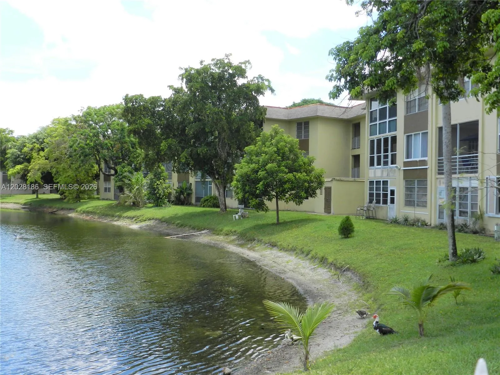 Apartment with lake front