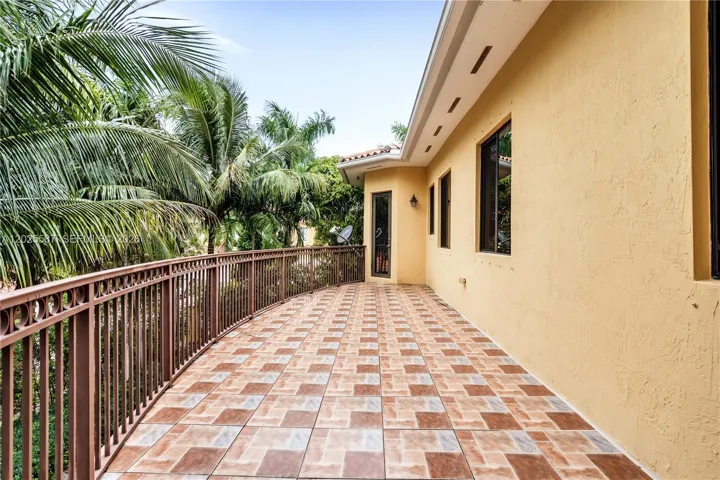Back Terrace on 2nd Floor